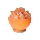 Himalayan Carved Crystal Lamp