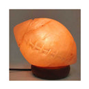 Himalayan Carved Crystal Lamp
