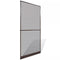 Hinged Insect Screen For Doors 100 x 215 Cm - Brown