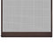 Hinged Insect Screen For Doors 100 x 215 Cm - Brown