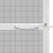 Hinged Insect Screen for Doors 120 x 240 Cm - White