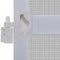 Hinged Insect Screen for Doors 120 x 240 Cm - White
