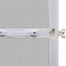 Hinged Insect Screen for Doors 120 x 240 Cm - White