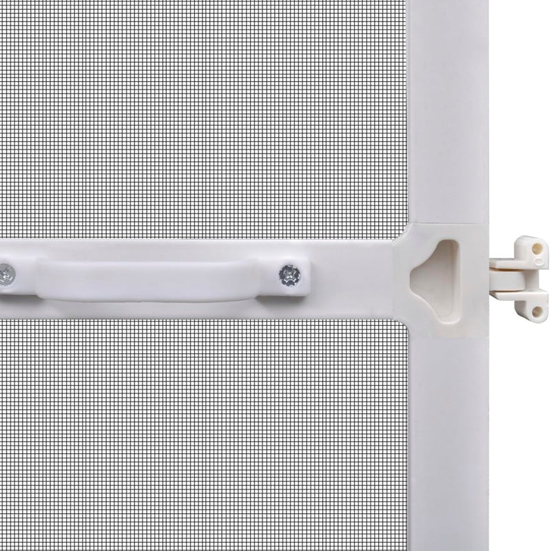 Hinged Insect Screen for Doors 120 x 240 Cm - White