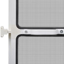 Hinged Insect Screen for Doors 120 x 240 Cm - White