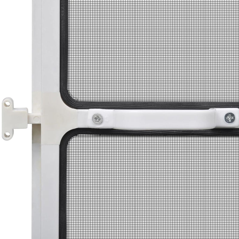 Hinged Insect Screen for Doors 120 x 240 Cm - White