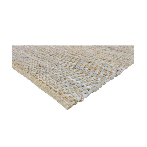 Homespun Silver Cotton Rug