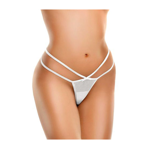 Hookup Remote Bow Tie G String Rechargeable Bullet And Plug White