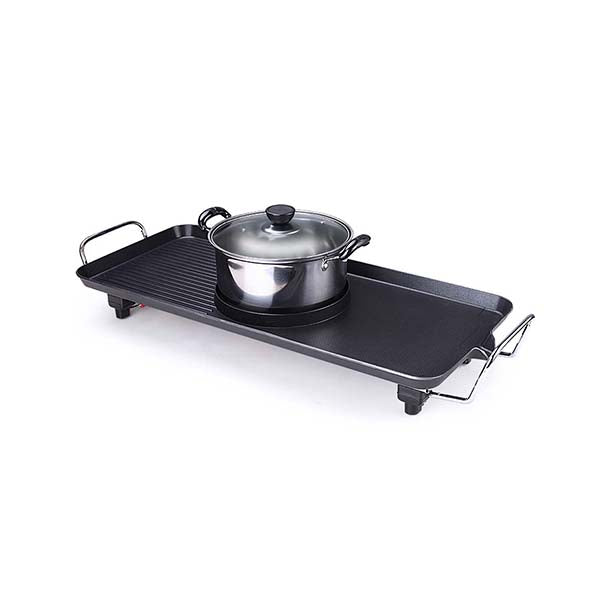 Electric Steamboat Hot Pot Soup Maker Fondue Teppanyaki Hotpot Grill