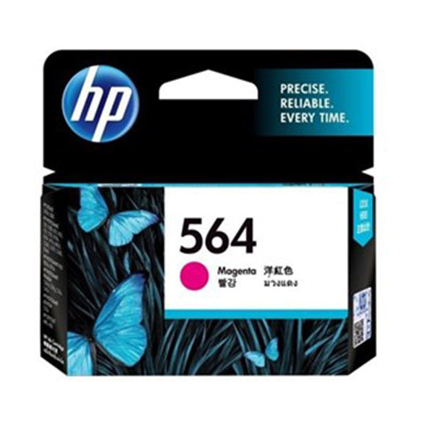HP 564 Original Ink Cartridge Magenta For Photosmart 300 Pages Yield