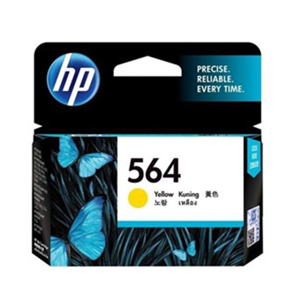 HP 564 Original Ink Cartridge Yellow For Photosmart 300 Pages Yield