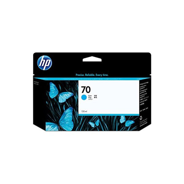 Hp 70 Cyan Ink 130 Ml C9452A For Z2100 3100 3200