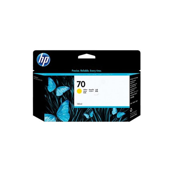 Hp 70 Yellow 130 Ml Ink C9454A
