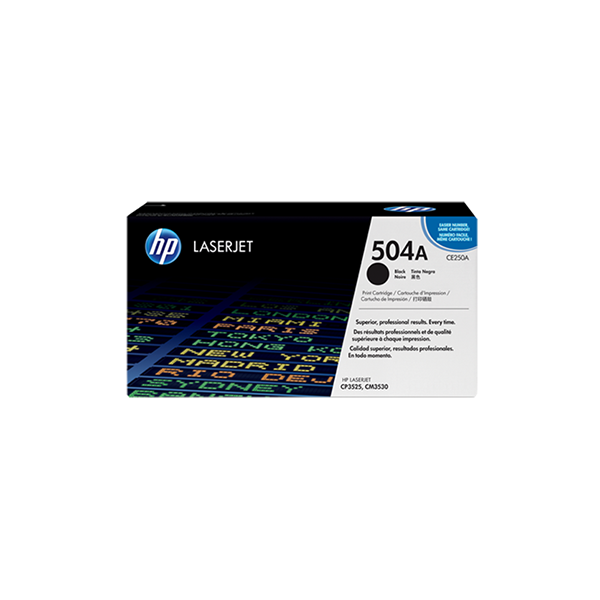 Hp Ce250A Black Toner 5000 Page Yield
