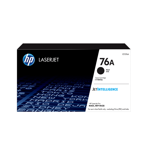 Hp 76A Black Laserjet Toner Cartridge