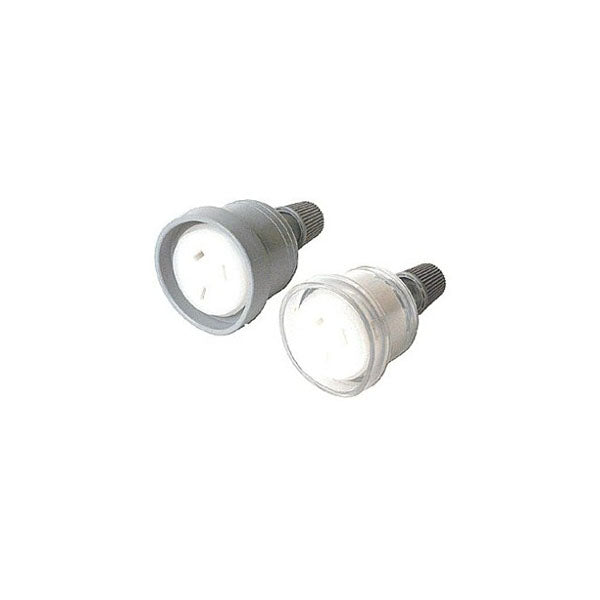 Hpm 10Amp 3 Pin Extension Lead Socket Clear