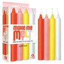 4 Pack Make Me Melt Pastel Drip Candles