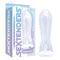 Sextenders Contoured Clear Vibrating Penis Sleeve