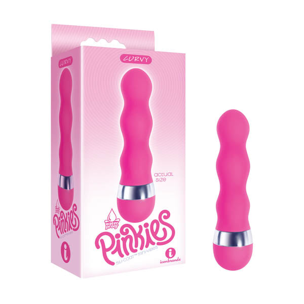 The 9S Pinkies Curvy Pink Vibrator