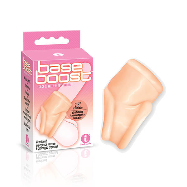 The 9S Base Boost Flesh Cock And Ball Sleeve