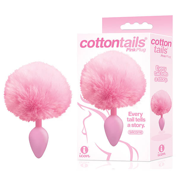 The 9S Cottontails Pink Butt Plug With Bunny Tail