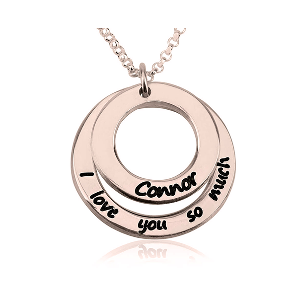 I Love You So Much Necklace With Name
