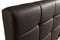 Double PU Leather Deluxe Bed Frame Black