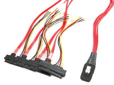 Alogic 1M Mini Sas Sff 8087 To 4 Sff 8482 Cable