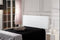 PU Leather Double Bed Headboard Bedhead - White