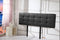 PU Leather King Bed Deluxe Headboard Bedhead - Black