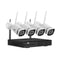 3Mp Wireless Cctv Home Security System Outdoor Ip Camera 8Ch Wifi Nvr