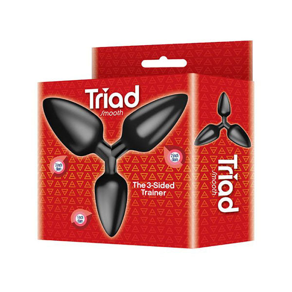 Icon Brands Triad 3 Way Butt Plug