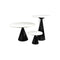 Idealize Marble Iron Bar Table Black