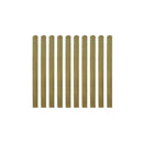 Impregnated Fence Slats 10 Pcs Wood 120 Cm