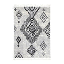 Indigenous Grey Geometric Rug