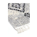 Indigenous Grey Geometric Rug