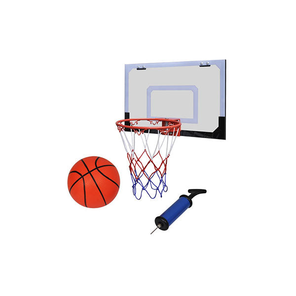 Indoor Mini Basketball Hoop Set With Ball And Pump