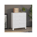 Industrial Drawer Cabinet White 78 X 40 X 93 Cm Metal