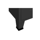 Industrial Filing Cabinet Black 75 X 40 X 115 Cm Metal