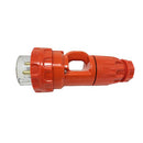 Industrial Phase Isolated Straight Plug Ip66 250V 3Pin 20A