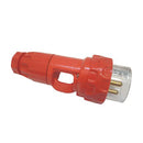 Industrial Phase Isolated Straight Plug Ip66 250V 3Pin 32A