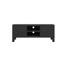 Industrial Tv Cabinet Black 105 X 35 X 42 Cm Metal