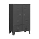 Industrial Wardrobe Anthracite 67 X 35 X 107 Cm Steel