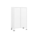 Industrial Wardrobe White 67 X 35 X 107 Cm Steel