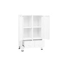 Industrial Wardrobe White 67 X 35 X 107 Cm Steel