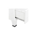 Industrial Wardrobe White 67 X 35 X 107 Cm Steel
