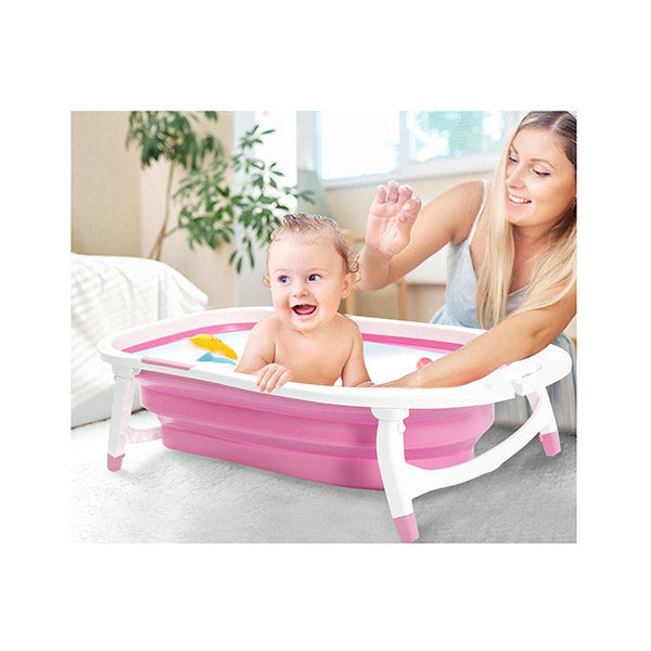 Infant Toddlers Safety Foldable Bathtub