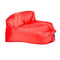 Inflatable Air Lounger For Beach Camping Festival Red