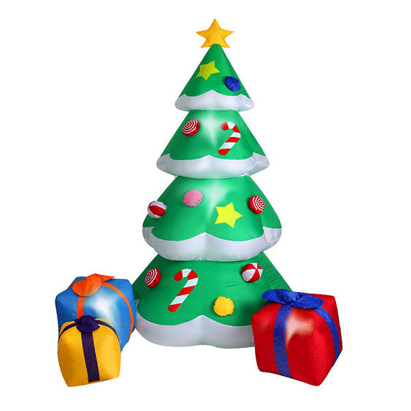 Inflatable Christmas Tree and Gifts with LED Christmas Decoration