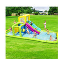 Inflatable Water Pack Pool Slide Castle Playground Splash Course